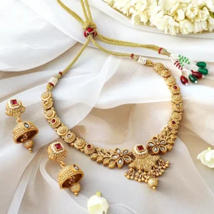 Brass Gold-plated Gold Jewel Set